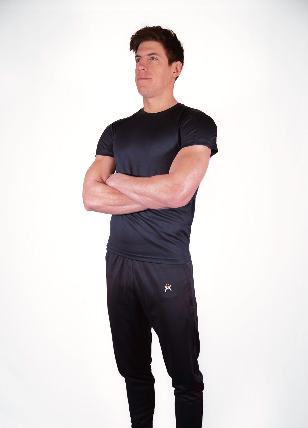 Black Active Mens T-Shirt
