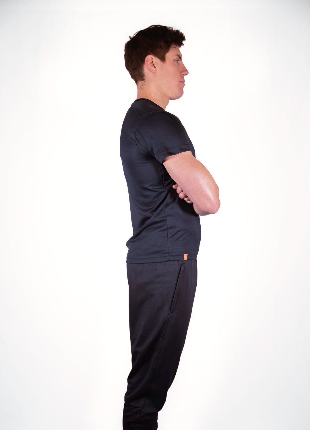 Black Active Mens T-Shirt