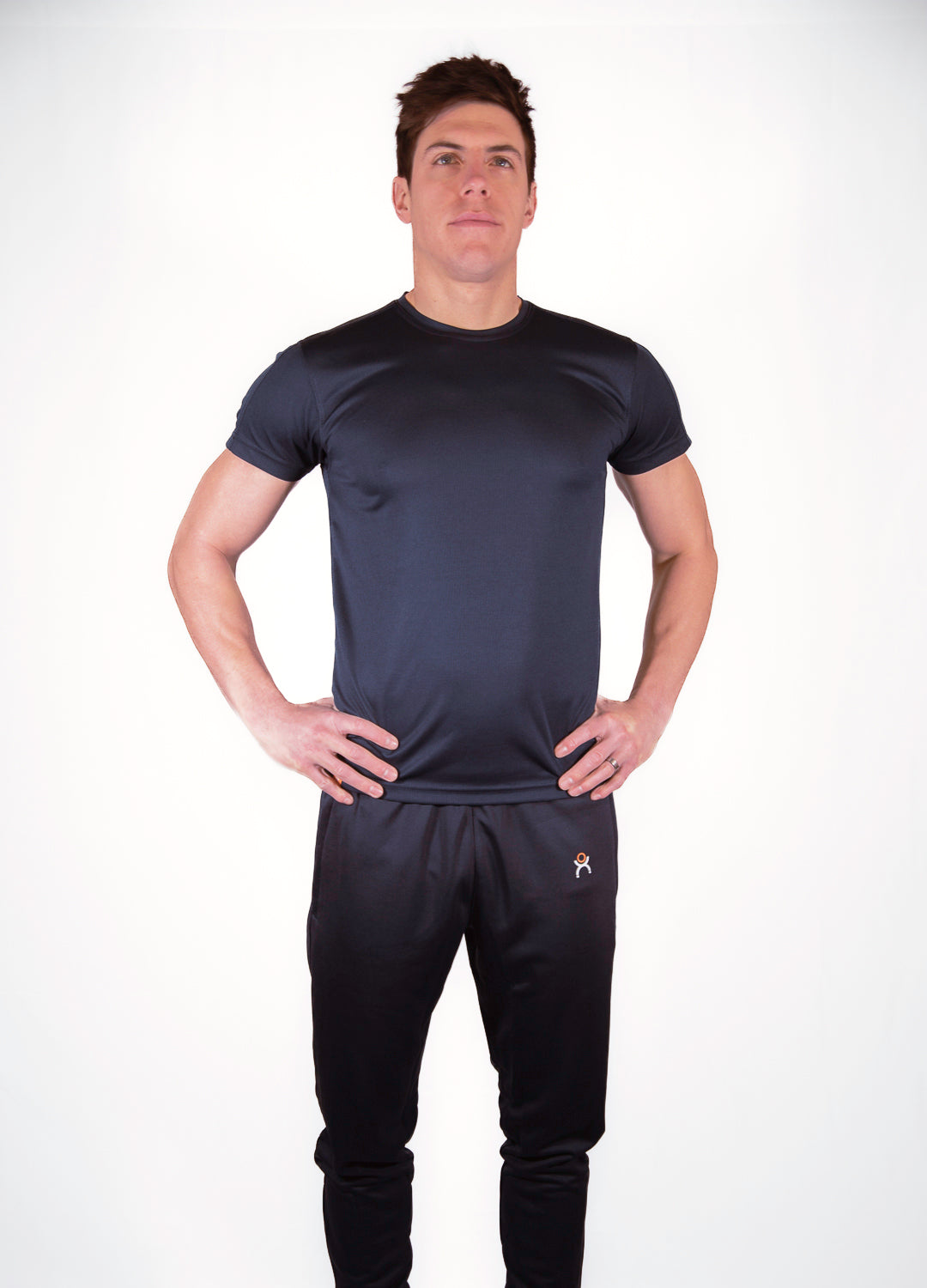 Black Active Mens T-Shirt