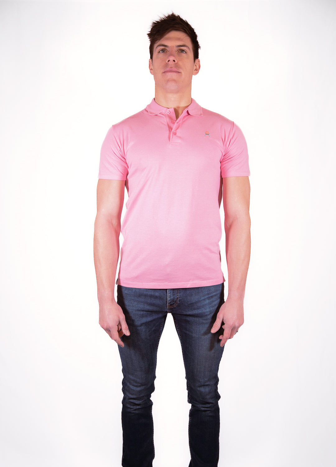 Men's Polo Shirt - Pink