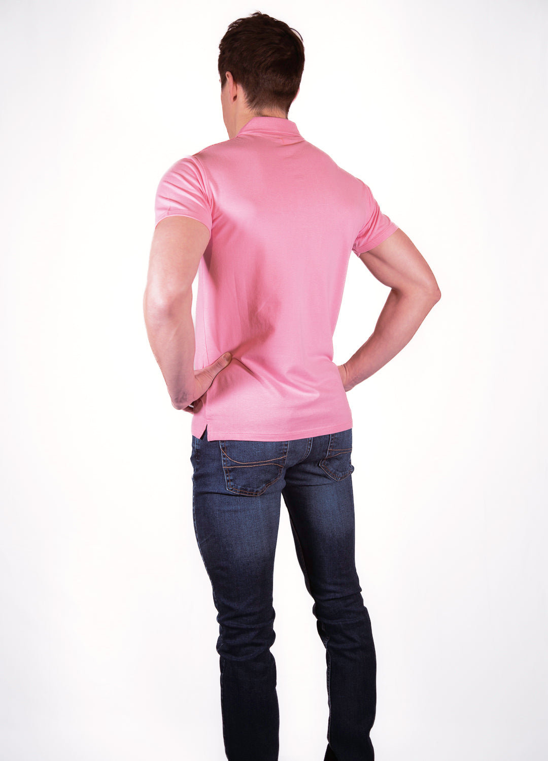 Men's Polo Shirt - Pink