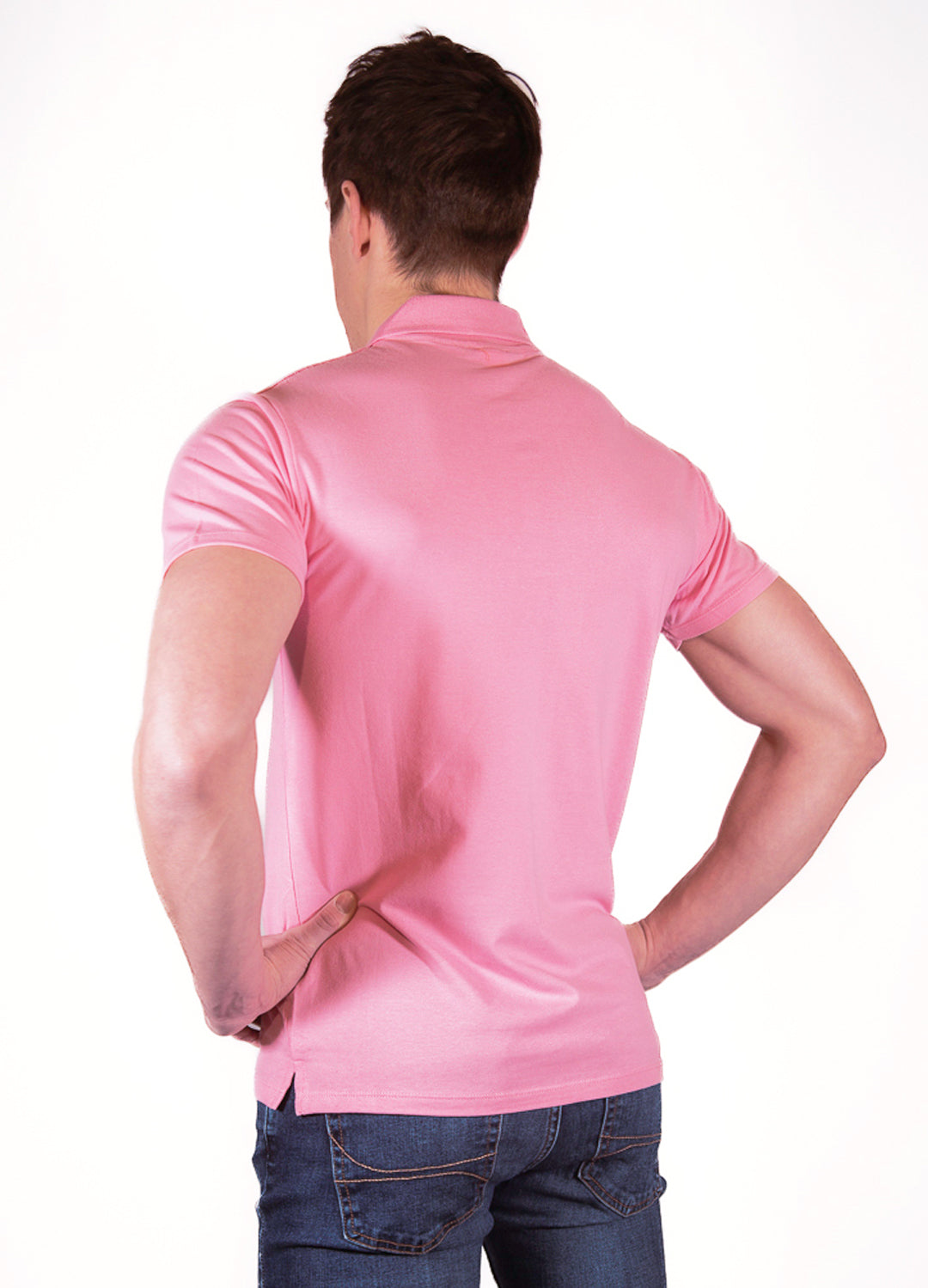 Men's Polo Shirt - Pink