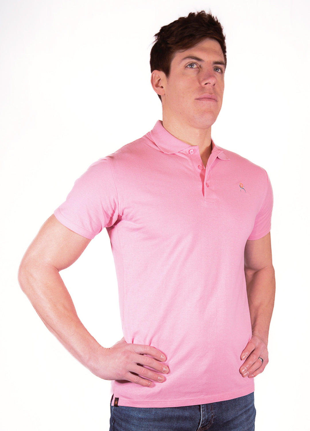 Men's Polo Shirt - Pink