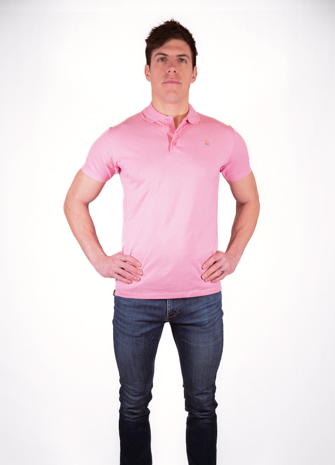 Men's Polo Shirt - Pink