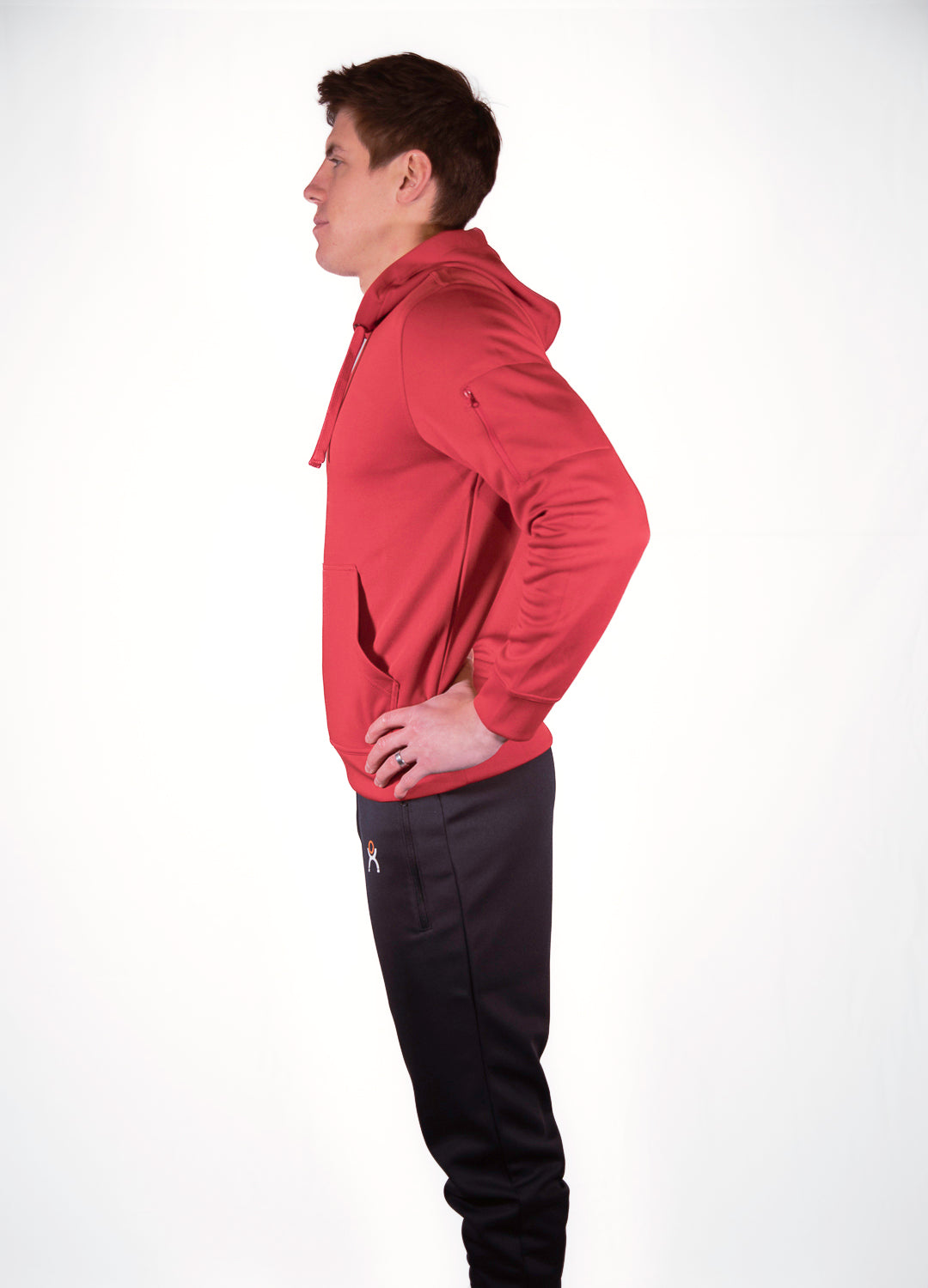 Red Active Hoodie