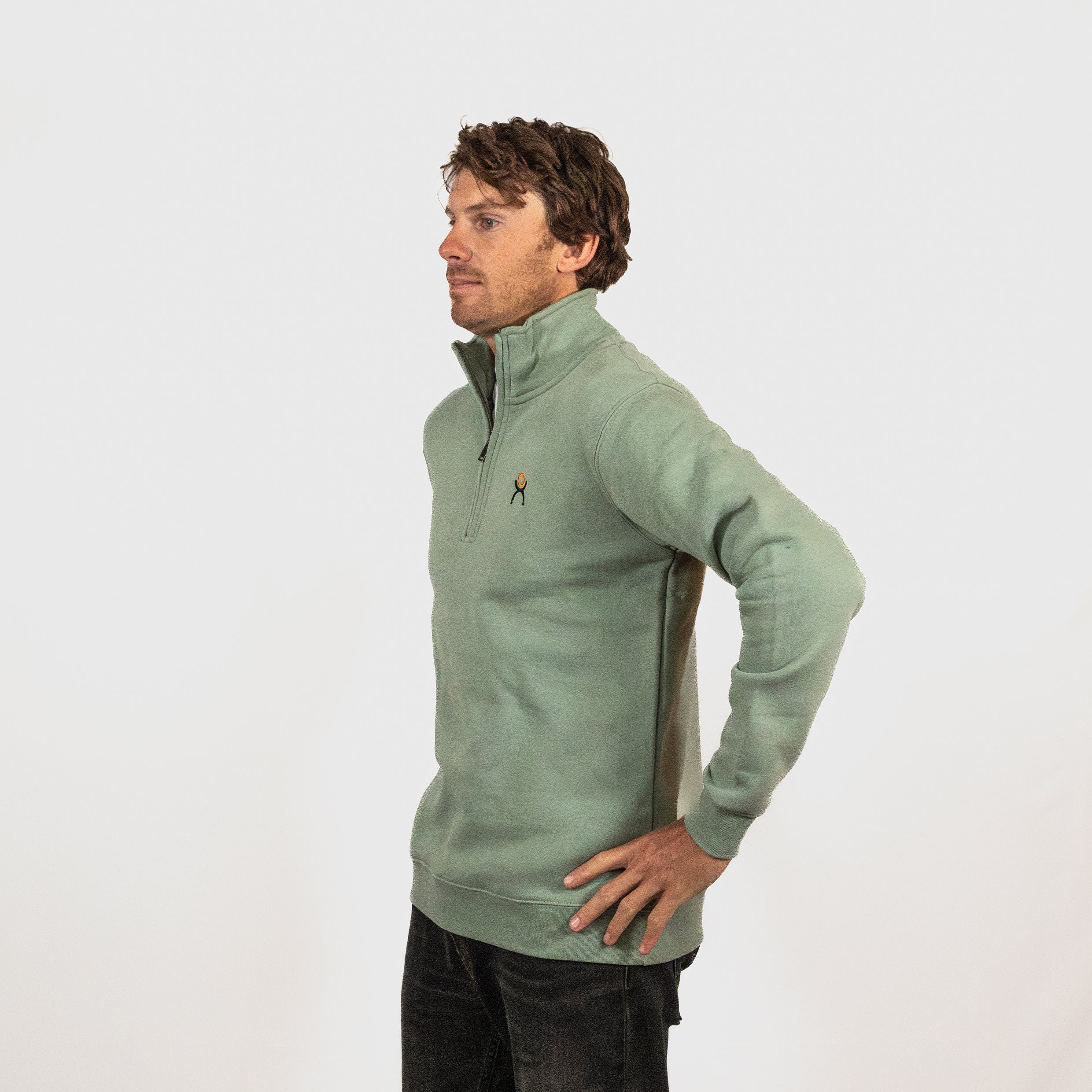 Men's Quarter Zip Sweatshirt