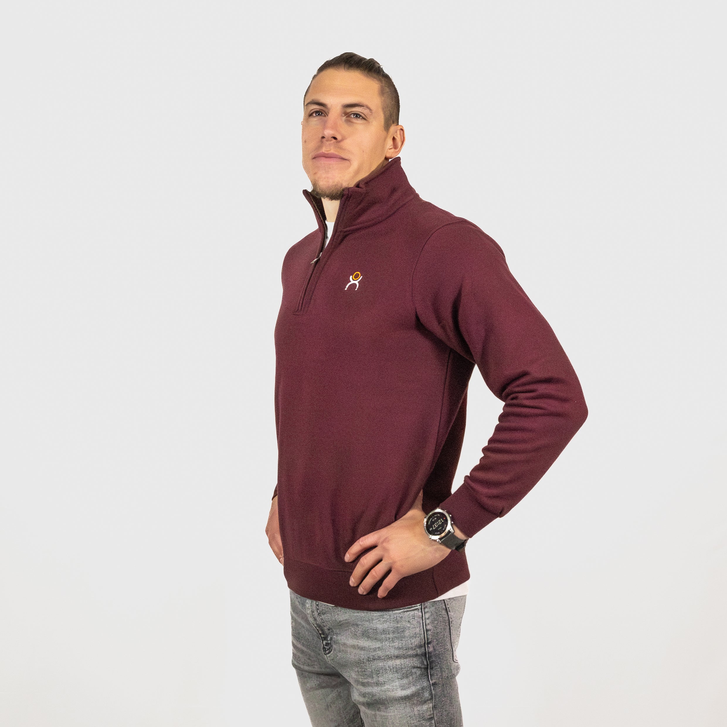 Men's Quarter Zip Sweatshirt