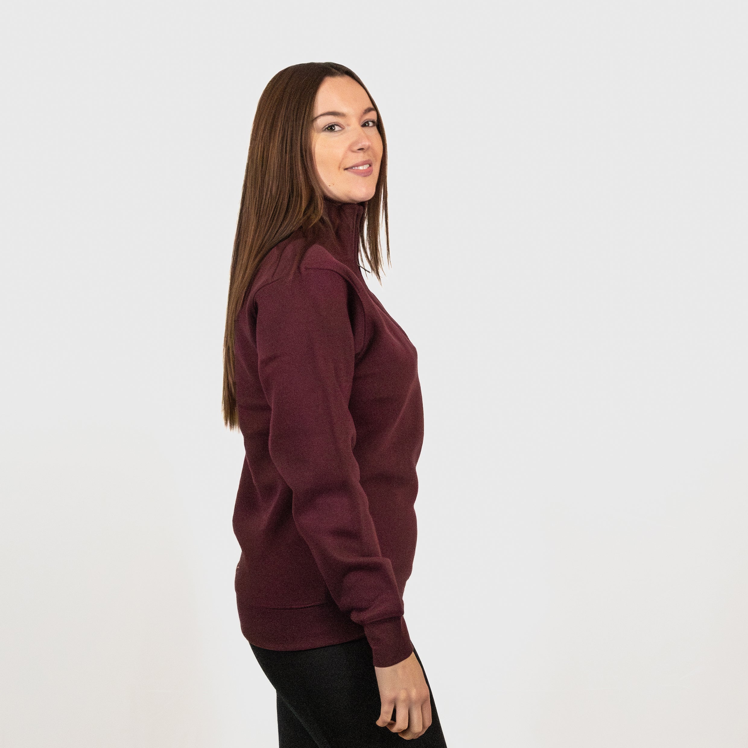 Women's Quarter Zip Sweatshirt