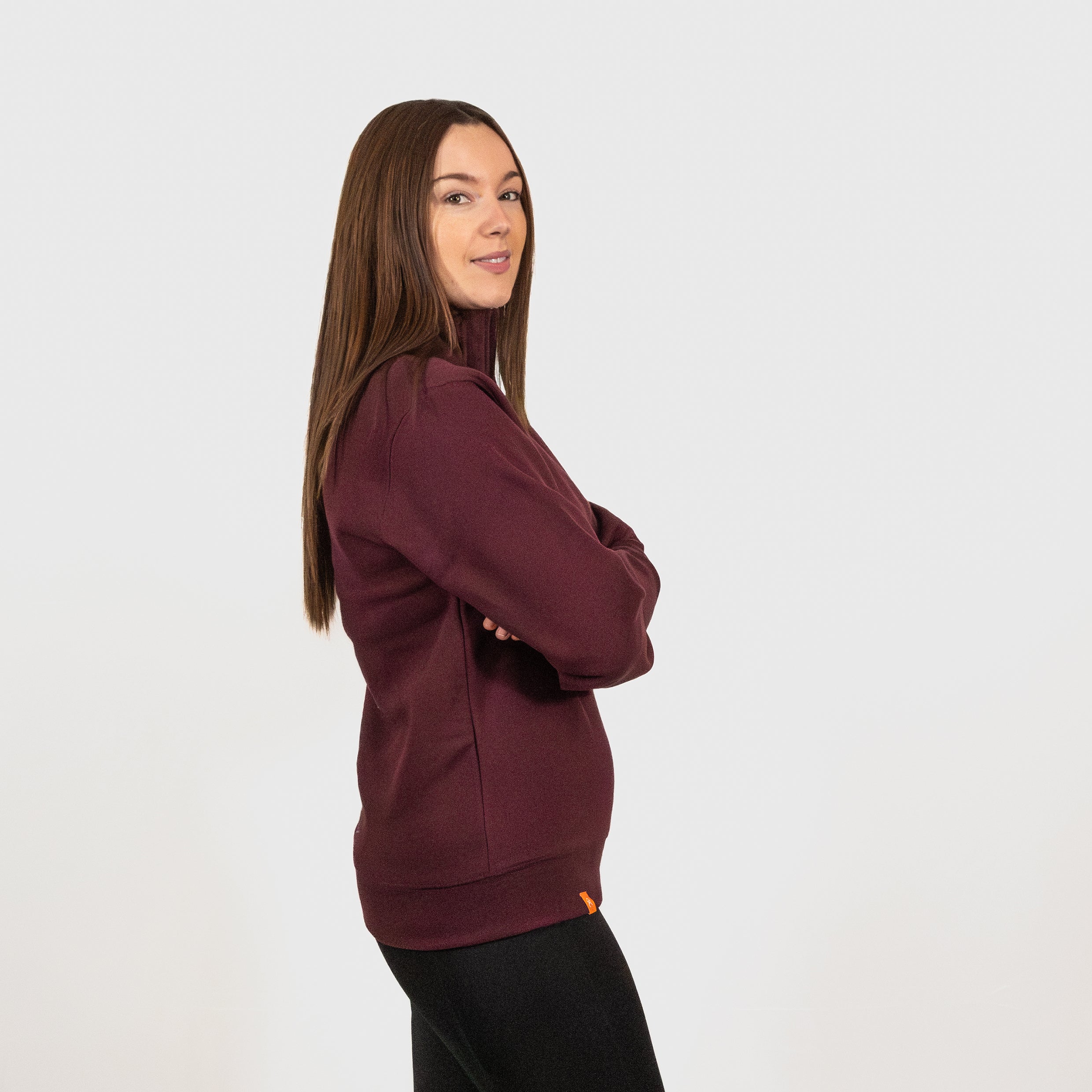 Women's Quarter Zip Sweatshirt