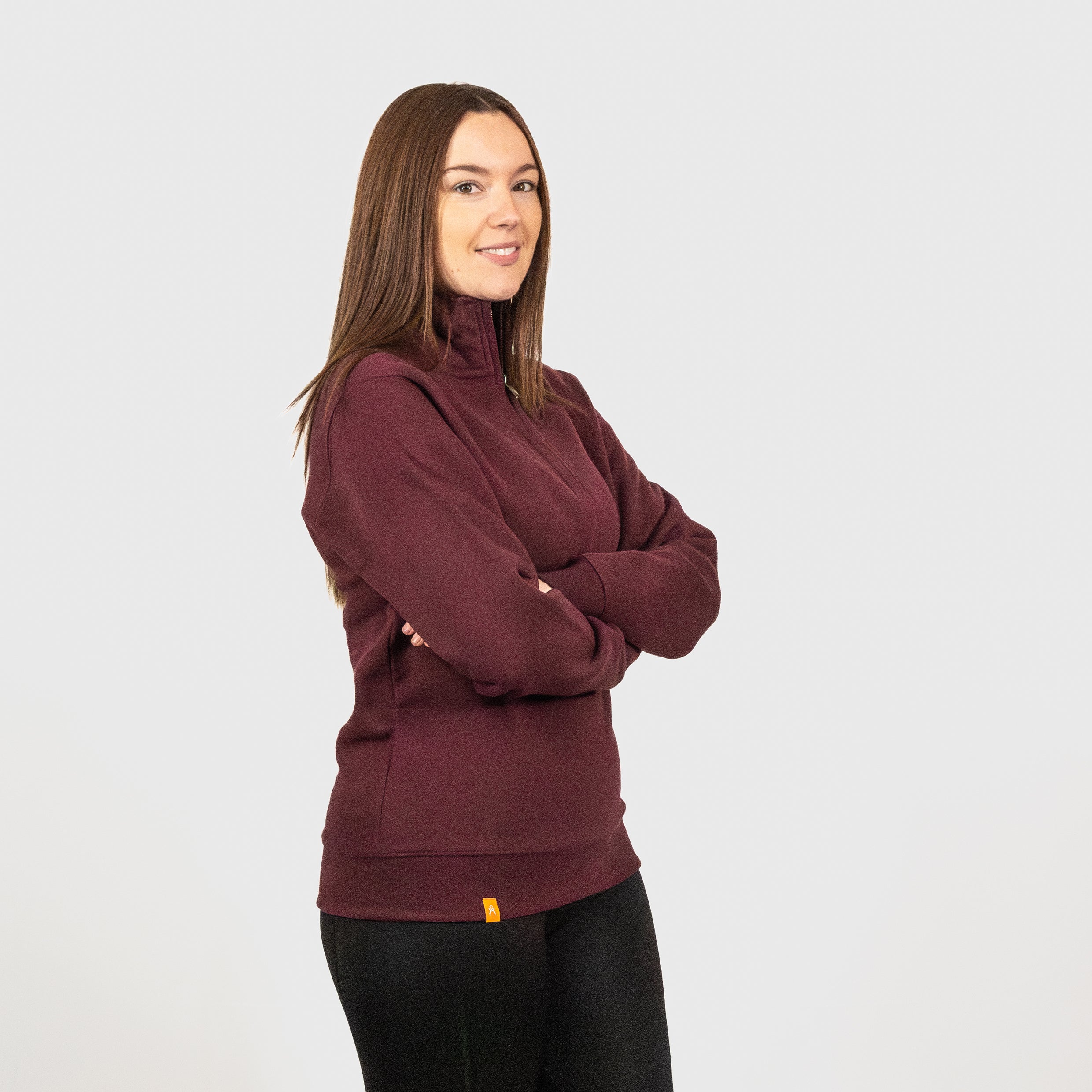 Women's Quarter Zip Sweatshirt