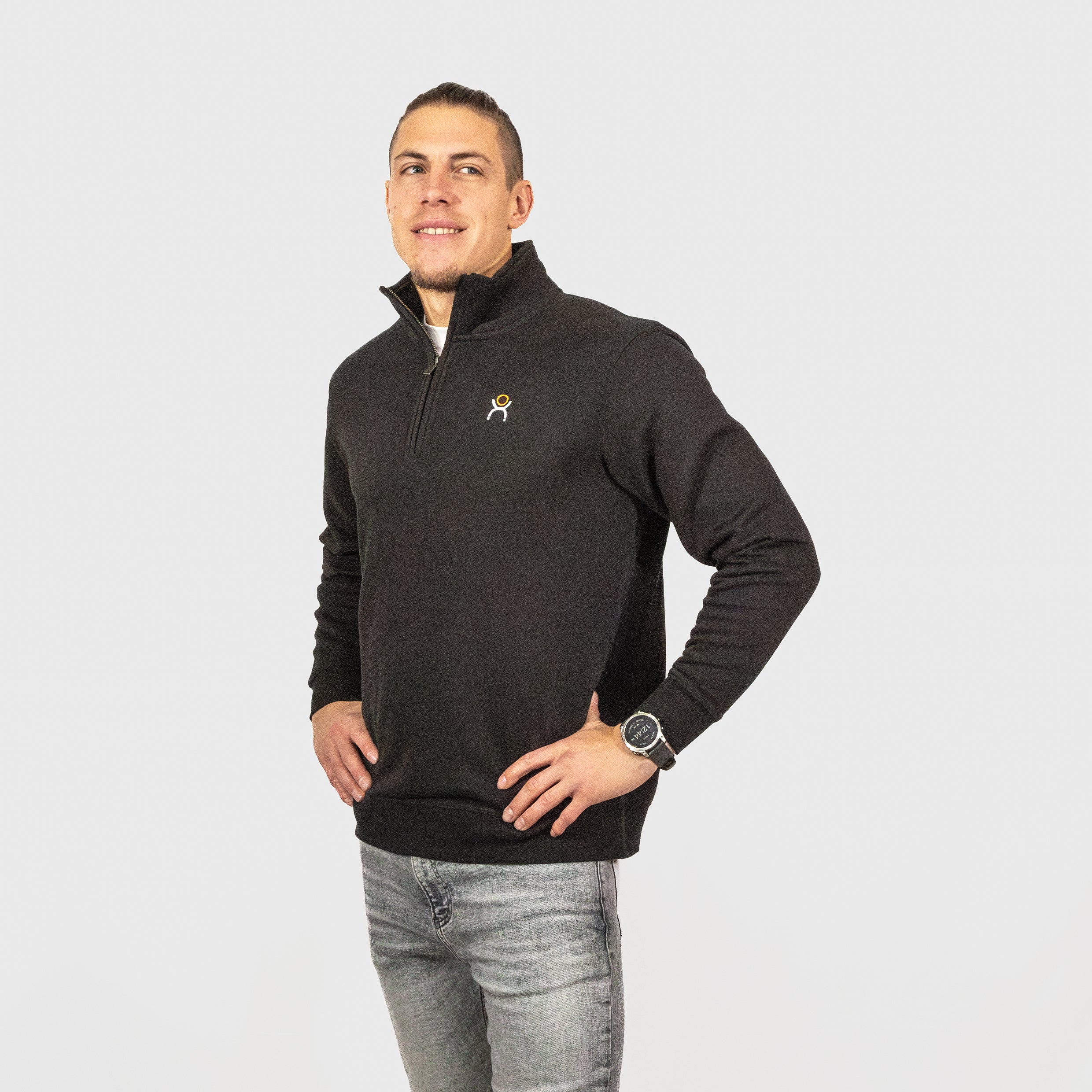 Men's Quarter Zip Sweatshirt