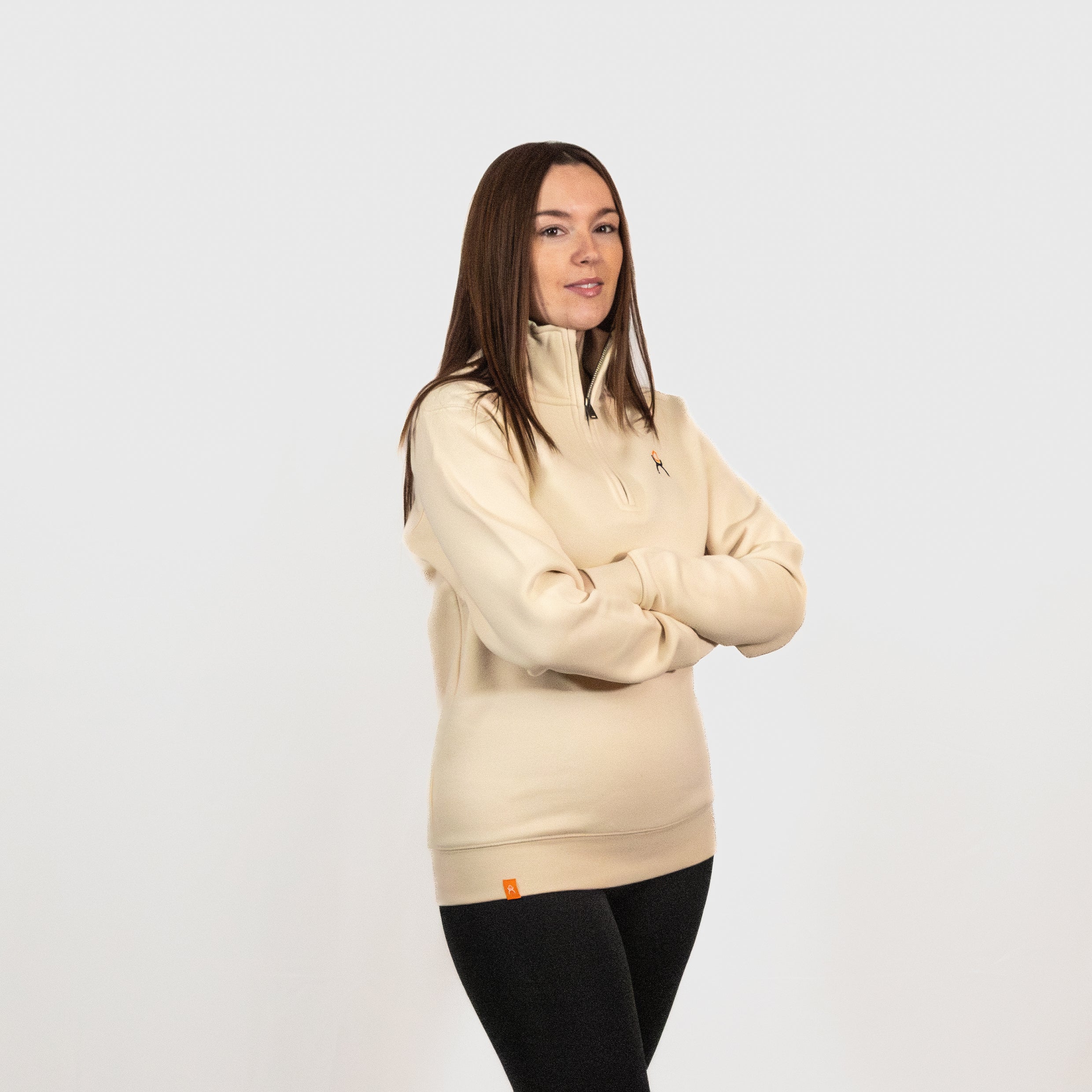 Women's Quarter Zip Sweatshirt